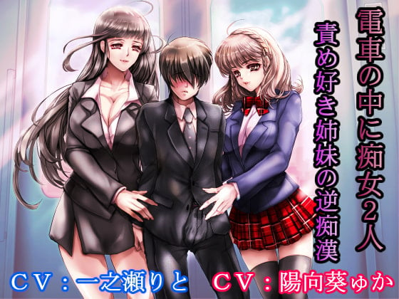 Cover of 電車の中に痴女2人 責め好き姉妹の逆痴漢